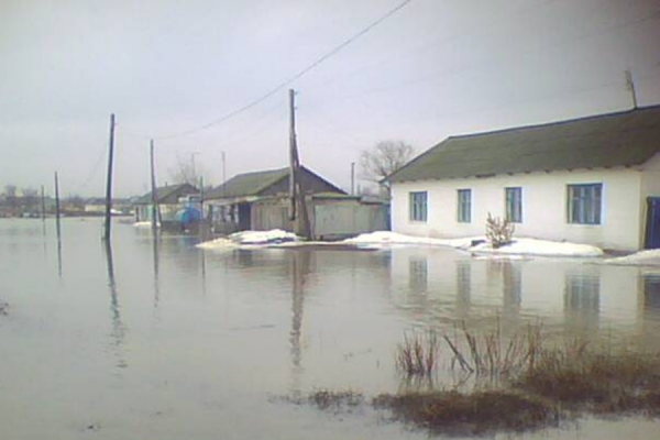 16 районов пострадали от весеннего паводка в Оренбуржье